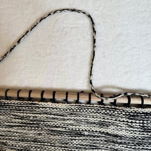 FINAL REDUCTION - HAND WOVEN Wall Hanging BOHO Fiber Art Tapestry #2636 - Picture 4 of 5